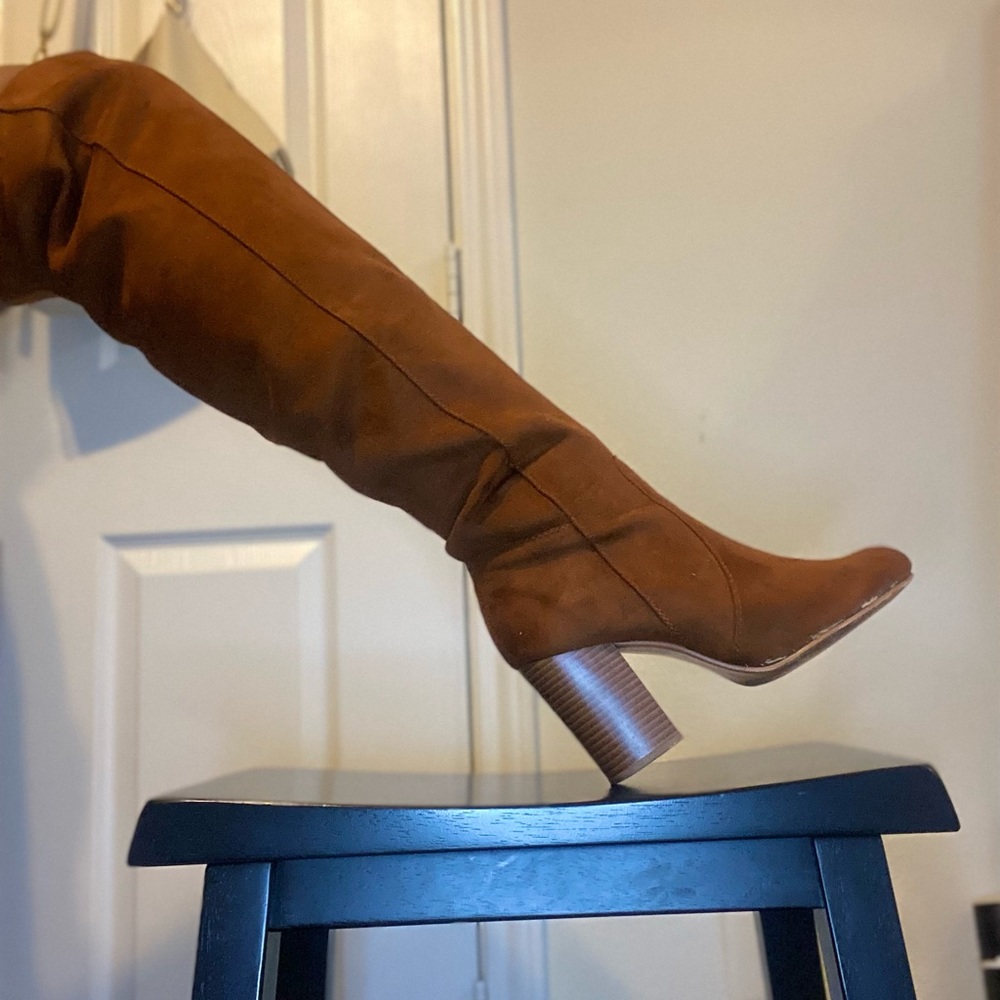 Brown suede Boots sz 9